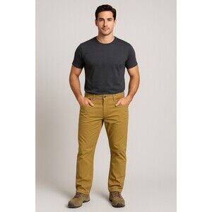 Kuhl Men's Revolver Pant Khaki Gold Lightweight Durable Size 38x29